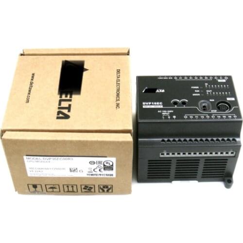 Brand New Original DVP16EC00T3 DVP16EC00R3 Programmable Controller EC3 Series Standard PLC Module DI 8 DO 8 Relay