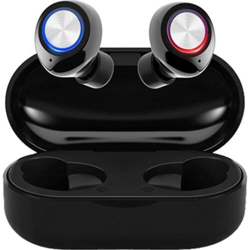 TW60 TWS Bluetooth 5.0 In-Ear Wireless Earphones Sport Earbuds with Charging Box For Huawei Xiaomi Redmi Samsung Phone Headphone
