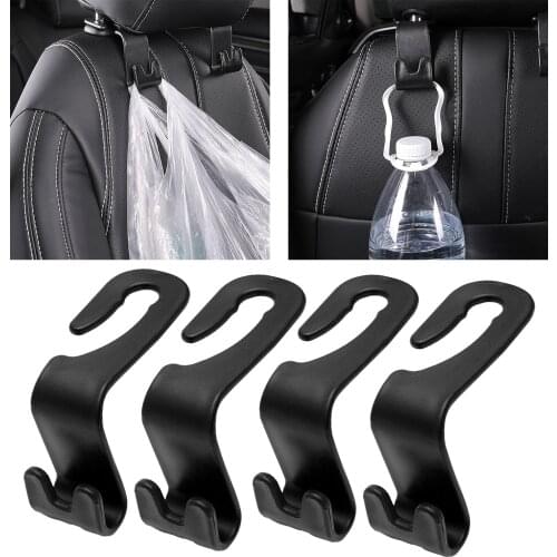4-Pack Car Back Seat Headrest Hook er,Special Half Open Design,Automotive Interior Assembly