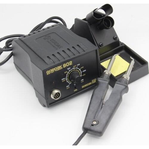 Gordak 902 ESD SMD Soldering Tweezer Repair Rework Station Constant temperature pliers heating tweezers 220V