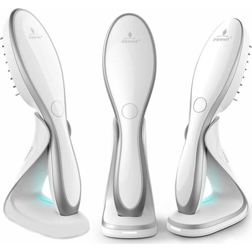 Androgen Alopecia Laser Helmet 8 Diodes Laser Hair Growth Brush Laser Hair Comb Device