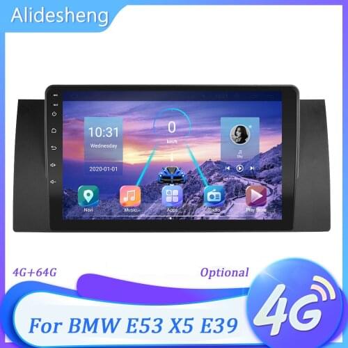 For BMW E39 E53 X5 5 1995 - 2006 Android 9.0 Car Multimedia Player Navigation 4G+64G 2 din DSP WIFI Car Radio Video Player