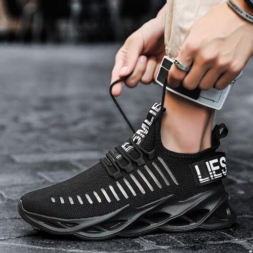 Big Size Summer Hard-wearing 2020 Mens Shoes Sport Man Sports Shoes Men Running Shoes Men 2020 Black Sneakers Man Baskets B-526