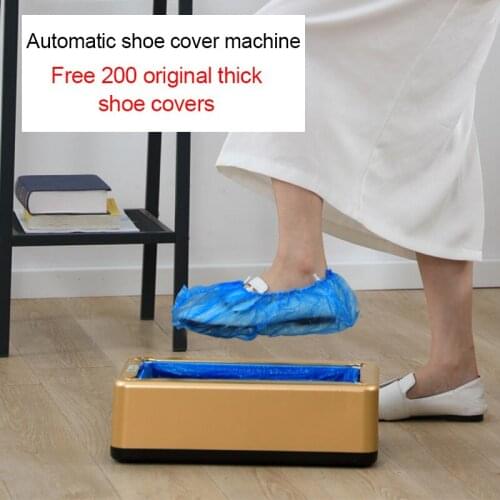 Indoor and domestic full-automatic door-to-door foot cover machine disposable shoe film machine intelligent shoe cover machine