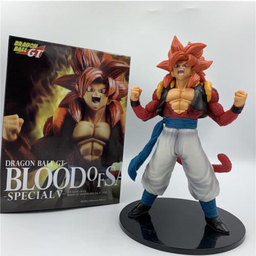 Japanese Anime Figure Blood Break Out 4 Red Hair Combat Ver. PVC Action Figure Model