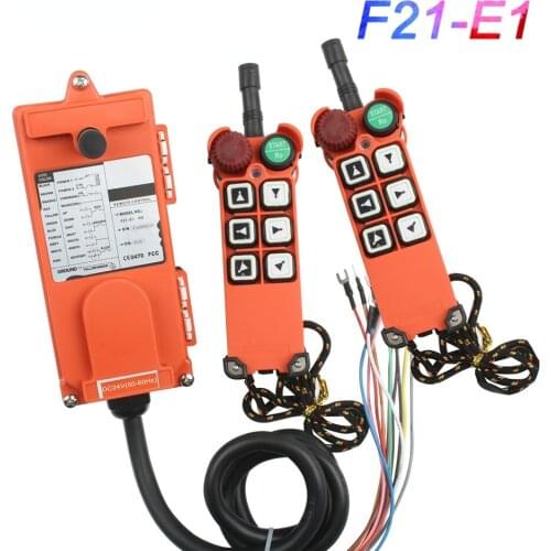 F21-E1 Arrow 220V 380V 24V 12V Industrial remote controller switches Hoist Crane Control Lift Crane 1 transmitter+1 receiver