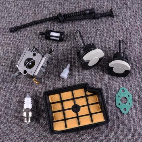 LETAOSK 11291200653 Carburetor Fuel Filter Carb Kit Chainsaw Parts Fit for Stihl MS200T 020T