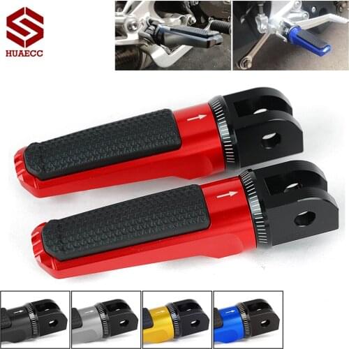 Motorcycle Foot Pegs Front Rider Footrest Pedals for Triumph Street Triple / R 2008-2019 Street Cup Triple S/RS Twin Tiger Sport