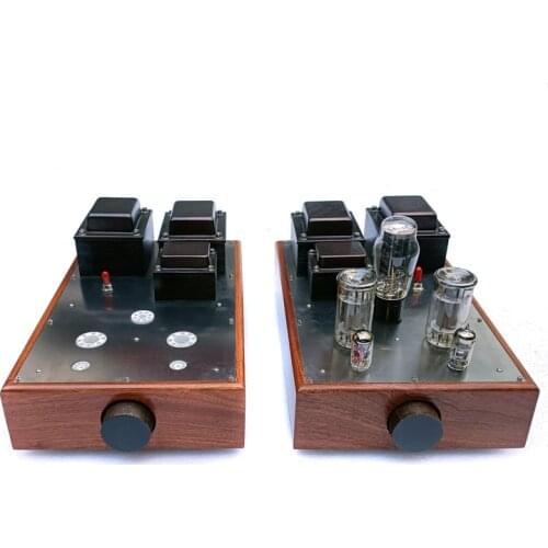 A pair of split FU50 push-pull tube amplifier 50WX2 single-ended tube amplifier Ball rectification, high separation