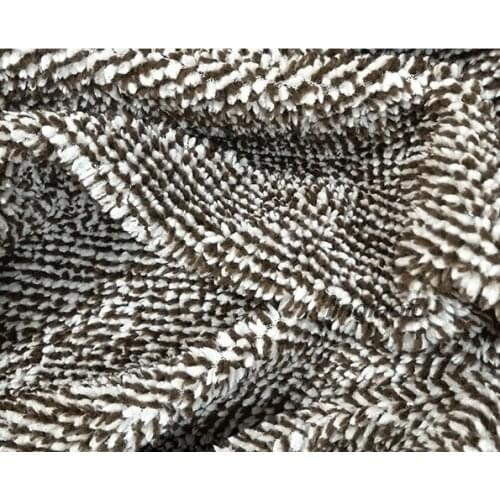 Polyester knit fabric woven velvet fabric