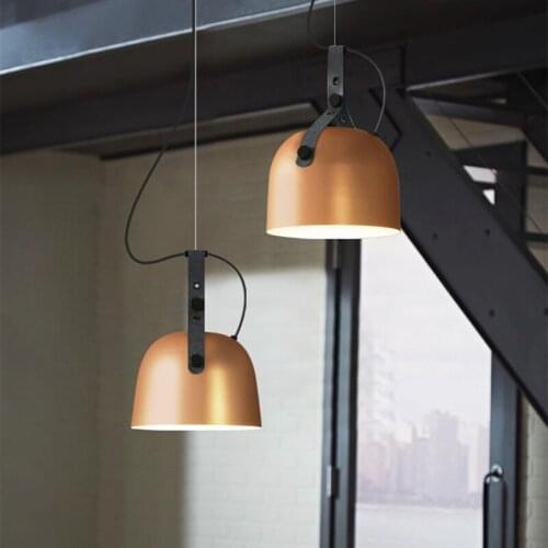 Industrial Iron Pendant Lights Modern Iron Hanglamp For Dining Room Bedroom Nordic Loft Luminaire Suspension Kitchen Fixtures