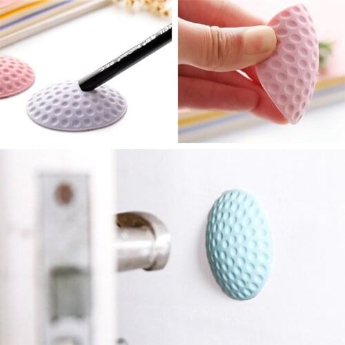 Rubber Pad To Protect The Wall Self Adhesive Door Stopper Golf Modelling Fender Package includes 2 x rubber wall protector