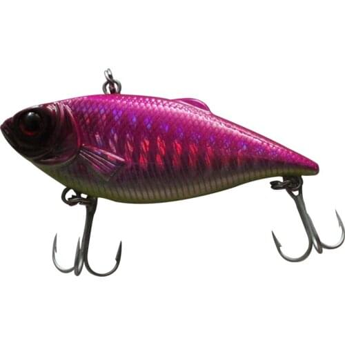 KAWA Fishing VIB Lures, Sinking VIB Lure Baits with Sharp Hooks, 9.5g, 62mm, Four Colors, Free Shipping