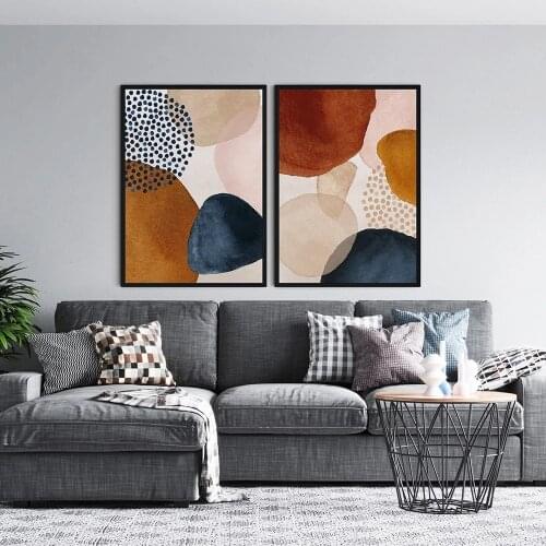 Nordic Golden Fluid Art Printable Earth Tone Abstract Wall Art Canvas Poster And Print For Modern Home Living Room Decoration