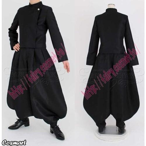 Anime Jujutsu Kaisen Getou Suguru Uniform Cosplay Costume Top Pants Outfits Carnival Halloween Suit For Women Men New 2020