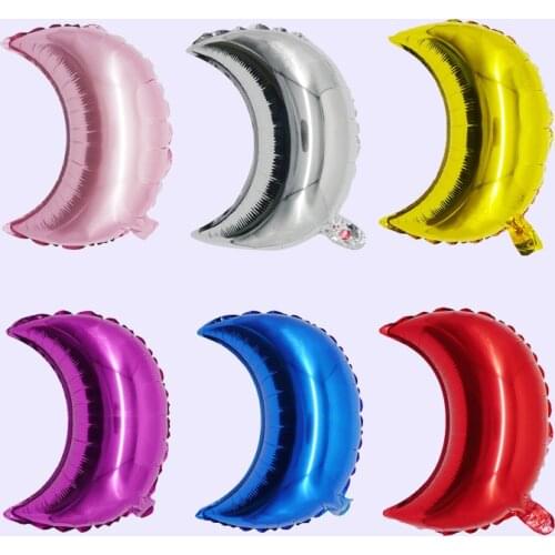 1/3pcs 36inch Large Moon Foil Helium Balloons Baby Shower Wedding Decoration Birthday Party Inflatable Balloons Supplies Globos