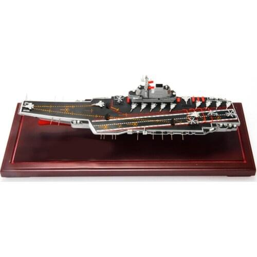 1:700 50cm Alloy Militray Aircraft Carrier Model Home Office Decor