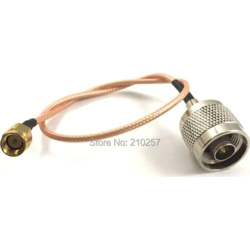 1pcs RG316 RF SMA male to N male M/M Extension Coax RF Jumper Cable External Antenna 30cm wholesale