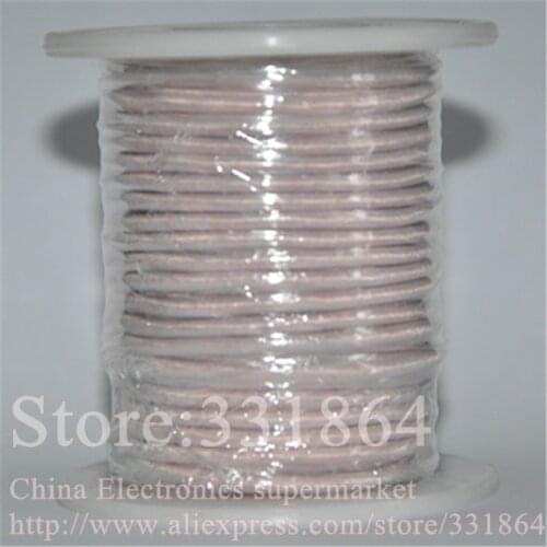 3.25mm 0.1mmX600 strands,(5m /pc) Mine antenna Litz wire,Multi-strand polyester silk envelope braided multi-strand wire