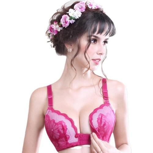 Cotton Breast-Feeding Bra For Pregnant Women Breastfeeding Bras Lapless Maternity Bra Lace