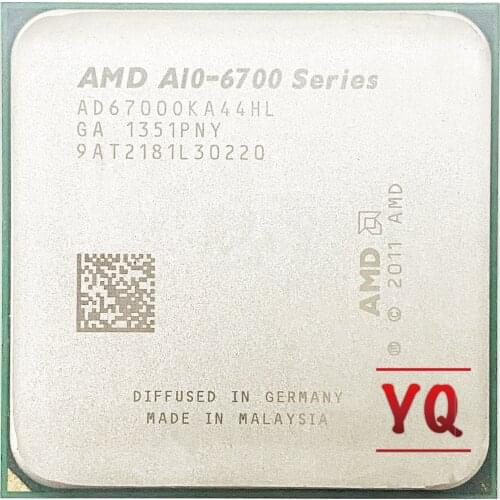 AMD APU A10 6700 APU A10 6700k AD6700OKA44HL Socket FM2 QUAD CORE CPU 3.7GHz