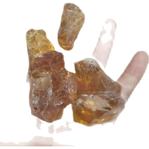 Hot selling eco-friend scrap recycled crushed Colorful Glass Granular broken pebble stone for landscaping