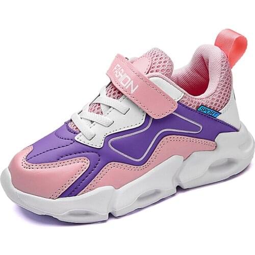 Girls Sneakers Children Casual Shoes For Girls Shoes Boys Sneakers Kids Shoes Rainbow Fashion Leather tenis infantil menina 2020