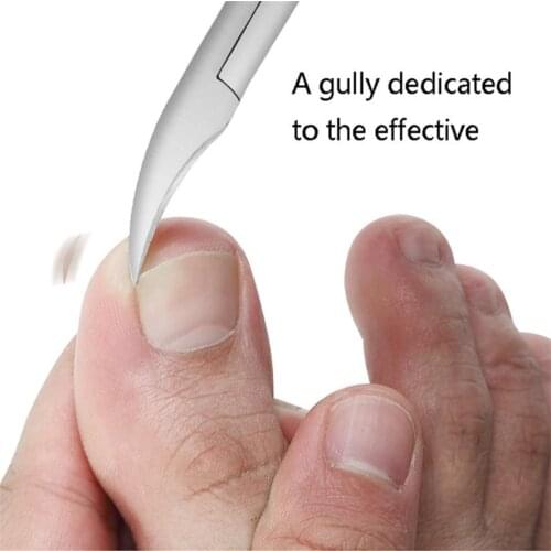 Hot Toenail Clippers Ingrown Correction Paronychia Improvement Dead Skin Dirt Remover Podiatry Pedicure Trimmer