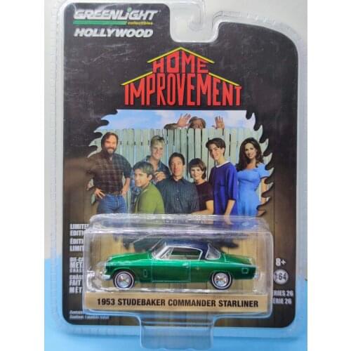 1/64 green light 1953 STUDEBAKER COMMANDER STARLINER green machine version Home Improvement