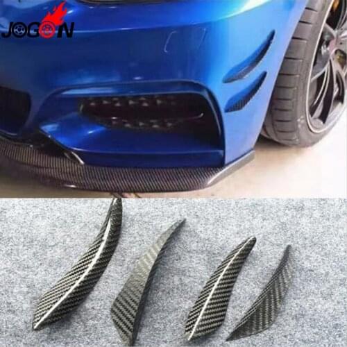 Carbon Fiber Front Body Trim For VW GOLF MK3 MK4 MK5 MK6 MK7 7 GOLF7 GTI R R-LINE Polo Jetta Volkswagen Car Splitter Fin Spoiler