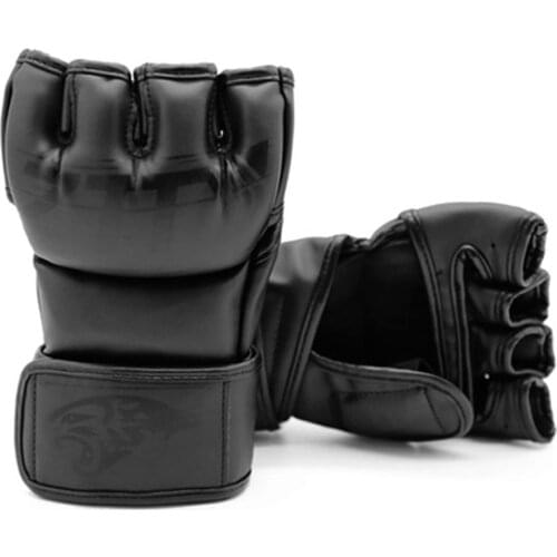 MMA Gloves for Men Women Kickboxing Gloves Boxing Gloves with Open Palm Punching Bag Gloves for Boxing Kickboxing Sparring