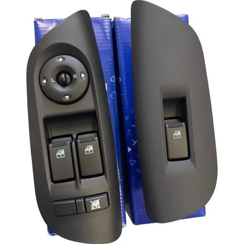 OEM 935702C000CA For 2003-2008 Hyundai Tiburon Coupe Power Window Switch Black main driver and co-pilot glass lift switch