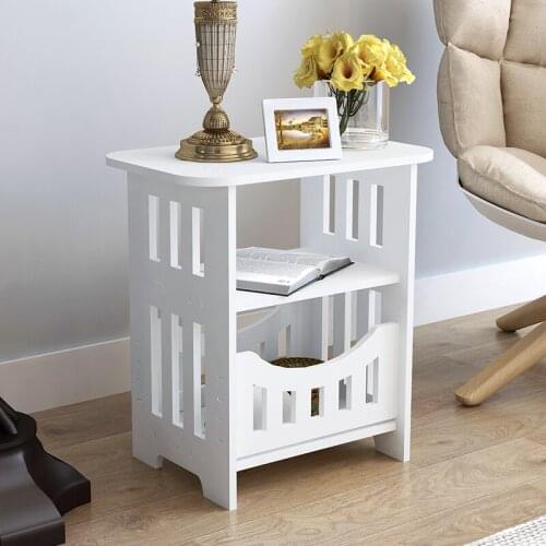 Simple Bedside Table Simple Modern Bedroom Nordic Cabinet Storage Cabinet Economical Mini Square Table Bedside Bedside Table