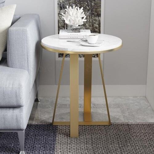1998 Nordic Sofa, Sitting Table, Iron Table, Marble Table, Simple Bedside Table, Round Table, Balcony, Small Coffee Table