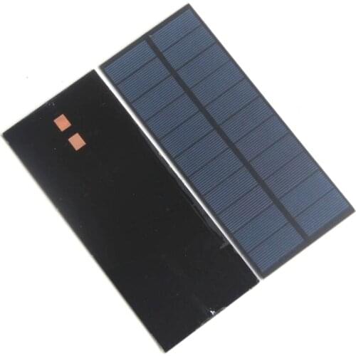 BUHESHUI 2.2W 5.5V Solar Cell PET Solar Panel DIY Solar Power For Led Light/3.7V Battery Charging 188*78.5*2MM Free Shipping