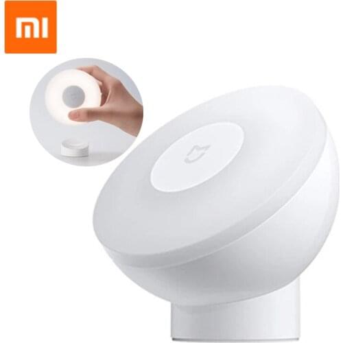 Xiaomi Mijia LED Induction Night Light 360 Degree Rotating Lamp Adjustable Brightness Infrared Motion Sensor with Magnetic Base