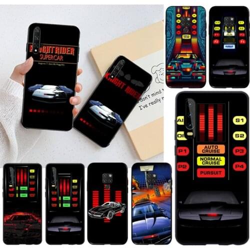 YJZFDYRM Knight Rider Kitt Car Dashboard Graphic Phone Case for Huawei P40 P30 P20 lite Pro Mate 30 20 Pro P Smart 2019 prime