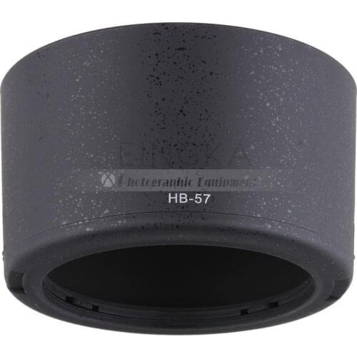 Camera Lens Hood HB-57 Bayonet Mount for Nikon AF-S DX 55-300mm f/4.5-5.6G ED VR 58mm Lens