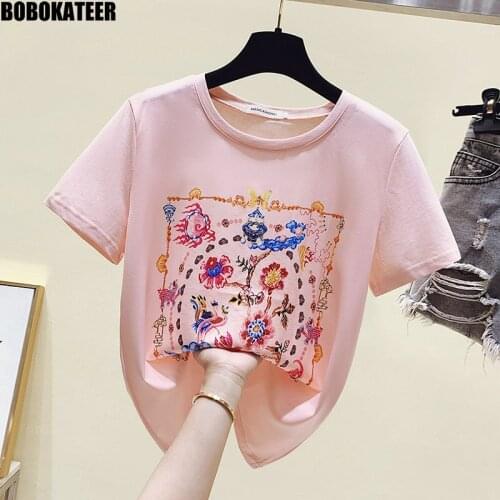 Women's Short T-shirts BOBOKATEER China