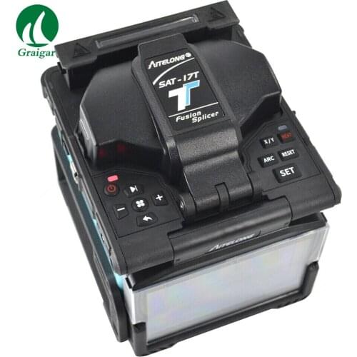 SAT-17T Optical Fiber Fusion Splicer Splicing Machine 7s Splicing Optical Fusion Splicer Replace SAT-17S