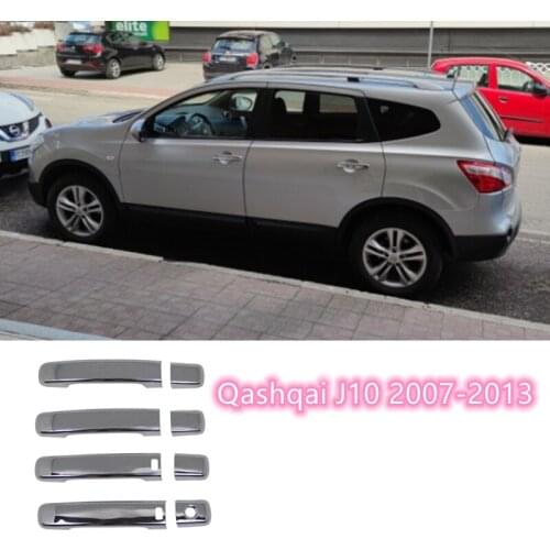 Door Handle Chrome Nissan Qashqai J10 2007 2008 2009 2010 2011 2012 2013 BS Chrome Door Handle Cover Door Handle Cover Trims