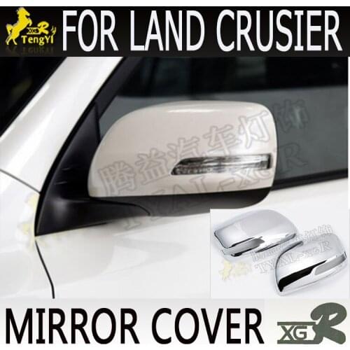 Xgr rear mirror visor mirror cover garnish for land crusier LC200 2016 2017 2018