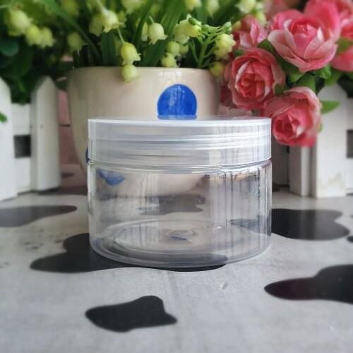 Buy 120ml Empty Container for Styling Gel Hair Wax ,120g PET Cream Jar ,Wholesale 4 ounce Clear PET Packaging Jar for body care
