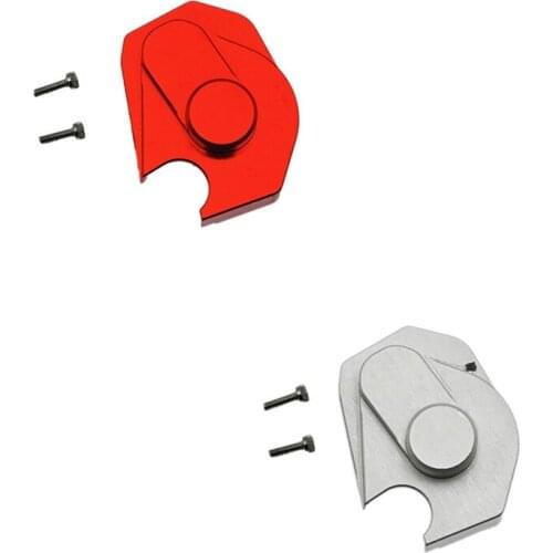 Metal Gearbox Cover Gear Box Dust Cover for Axial SCX24 90081 1/24 RC Crawler Car Upgrade Parts Accessories