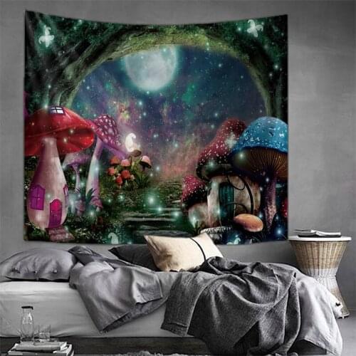 DreamWoods 3D Printing Tapestry Wall Hanging Bed Spread Beach Towel Table Cloth Yoga Mat Home Decoration Concise Style Design