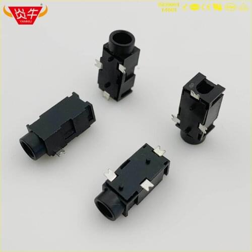 PJ326 3.5mm SMD SMT 3PIN STEREO AUDIO SOCKET HEADPHONE CONNECTOR HEADPHONE SOCKET TWO CHANNEL PC PJ-326