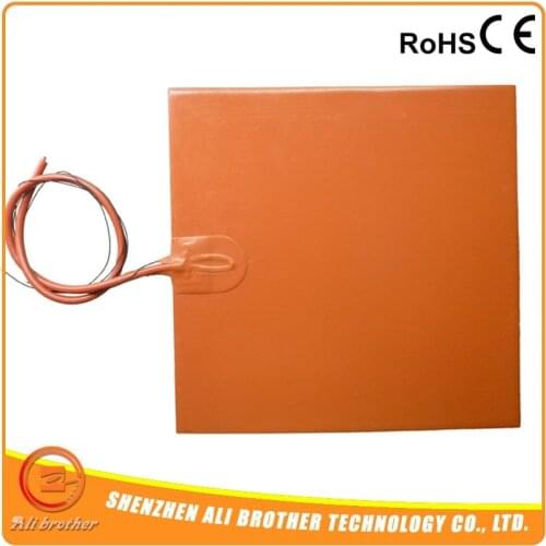 Silicone 12v Volt Heater 150x150mm 12v 100w