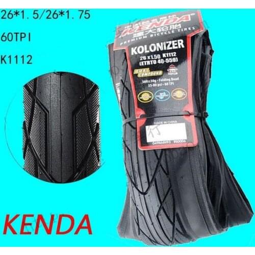Kenda MTB 26*1.5/1.75 folding bike tire quality goods bicycle tire mountain tires bike parts