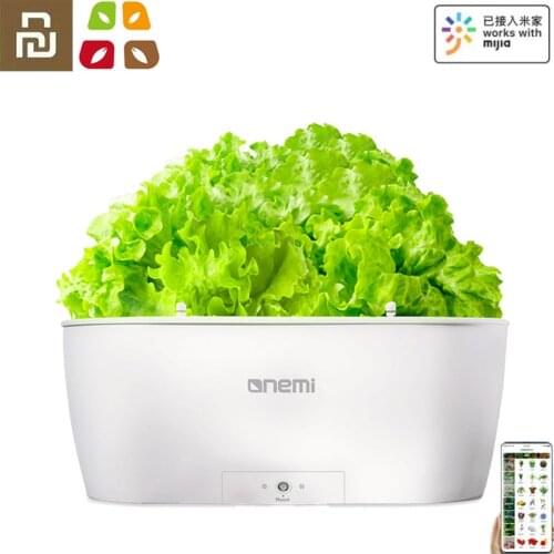 HOT Xiaomi Yimitian Smart Planting Companion Indoor Planting Artifact/AI Smart Flower Pot Planter Work with Mi Home Mijia APP