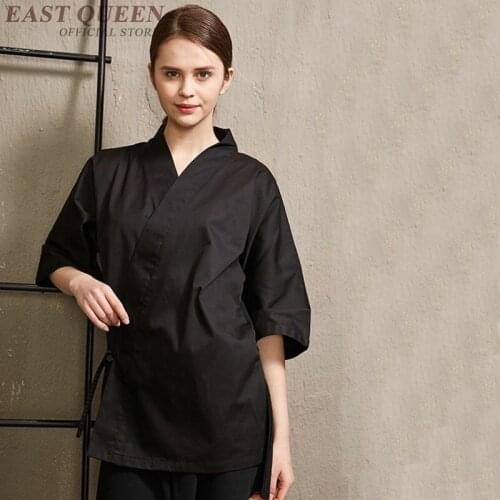 Japanese restaurant sushi uniform Catering clothing food service waiter waitress jacket unifrom clothing DD1012 Y